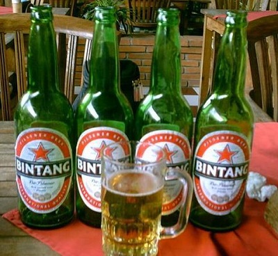 Bintang - популярное индонезийское пиво
